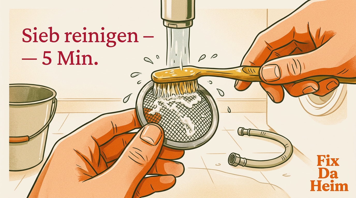 Wasserhahn tropft – was tun? Tropfenden Wasserhahn reparieren 4 Eckventil zudrehen – Wasser abstellen