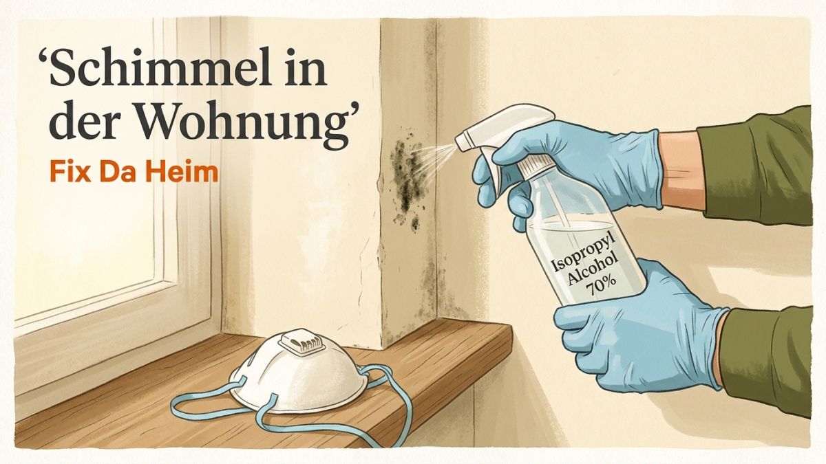 Schimmel in der Wohnung: Ursachen, Risiken & Entfernen (2026)