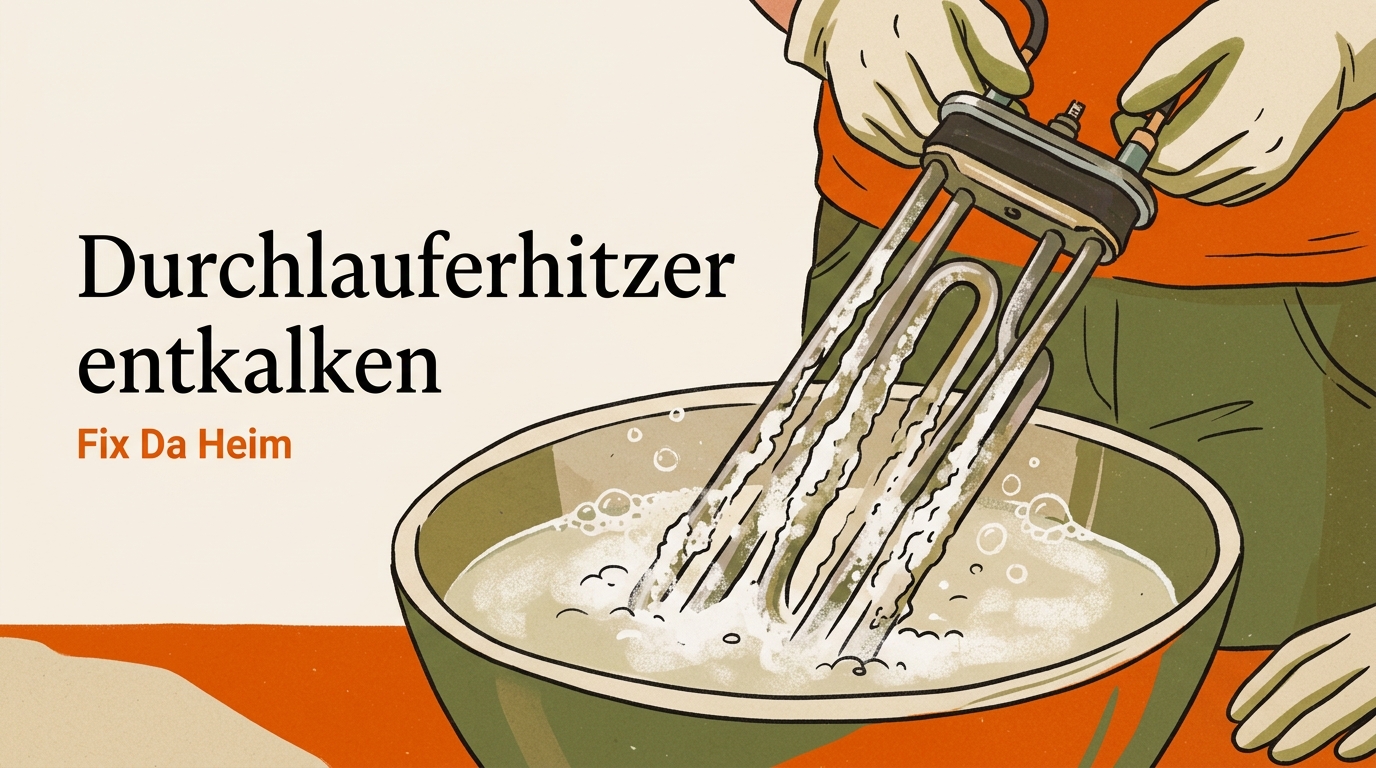 Durchlauferhitzer entkalken