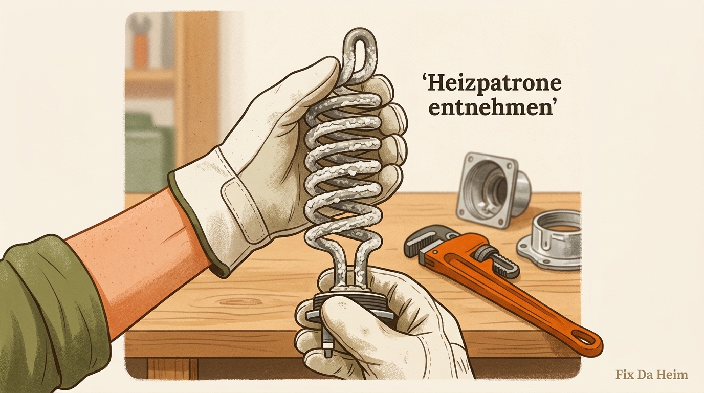 Schritt 3: Wasserführende Teile entnehmen