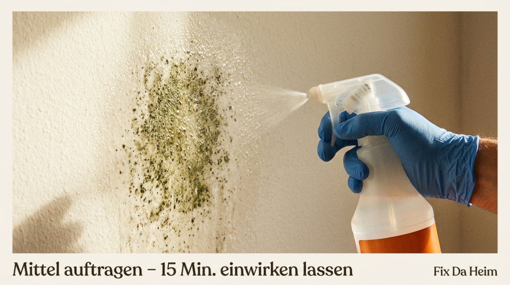 Schimmel an der Wand entfernen: Was wirklich hilft (+ Mietrecht) 10 Schimmel entfernen Wand Alkohol auftragen Schritt für Schritt