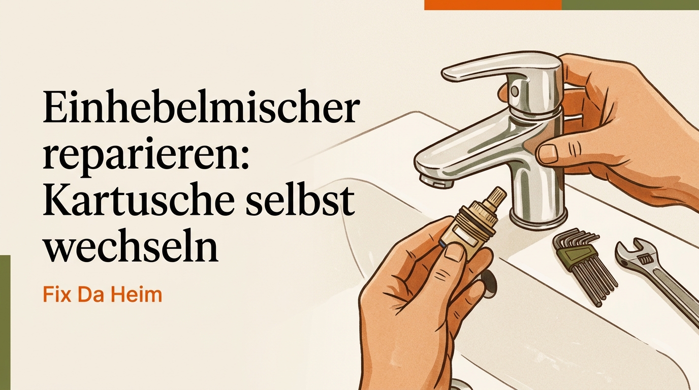 Einhebelmischer reparieren