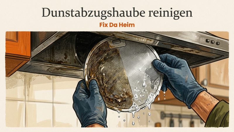 Dunstabzugshaube reinigen: Schritt-für-Schritt-Anleitung (2026)