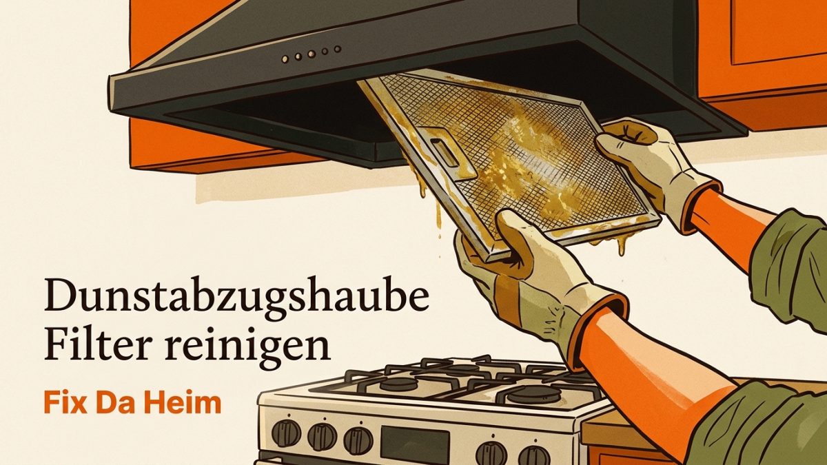 Dunstabzugshaube Filter reinigen (2026): So geht’s richtig