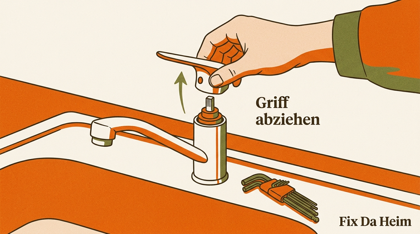 Schritt 2: Zierkappe entfernen