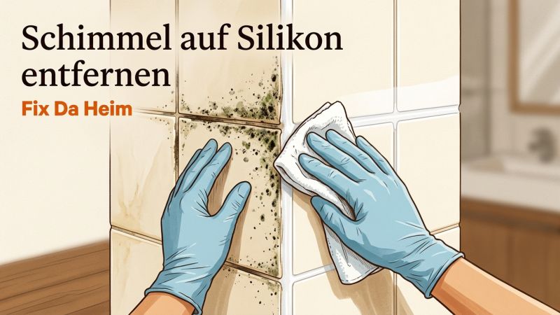 Schimmel auf Silikon entfernen – Reinigen oder erneuern?