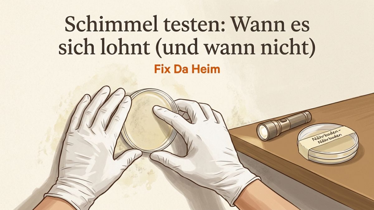 Schimmel testen: Wann es sich lohnt – und wie du ihn richtig misst