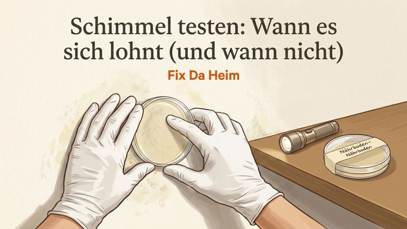 Schimmel testen: Wann es sich lohnt – und wie du ihn richtig misst