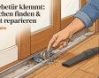 Schiebetür klemmt: Ursachen finden & selbst reparieren