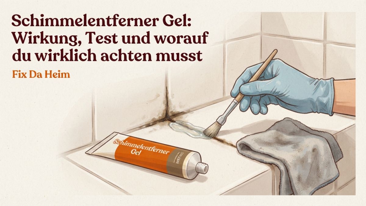 Schimmelentferner Gel: Wirkung, Test & Anwendung