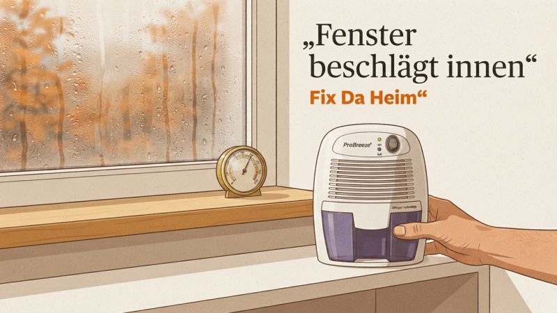 Fenster beschlägt innen: Ursache & sofort helfen