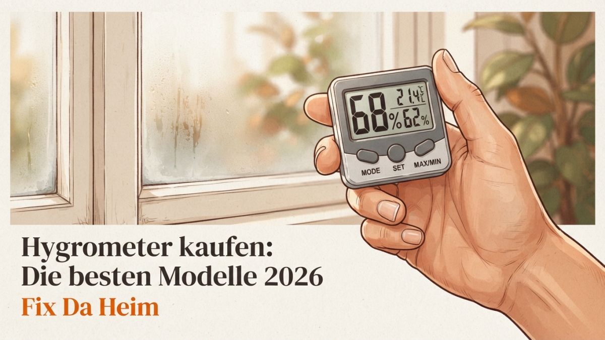 Hygrometer kaufen: Die besten Modelle 2026 im Vergleich