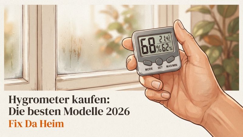 Hygrometer kaufen: Die besten Modelle 2026 im Vergleich