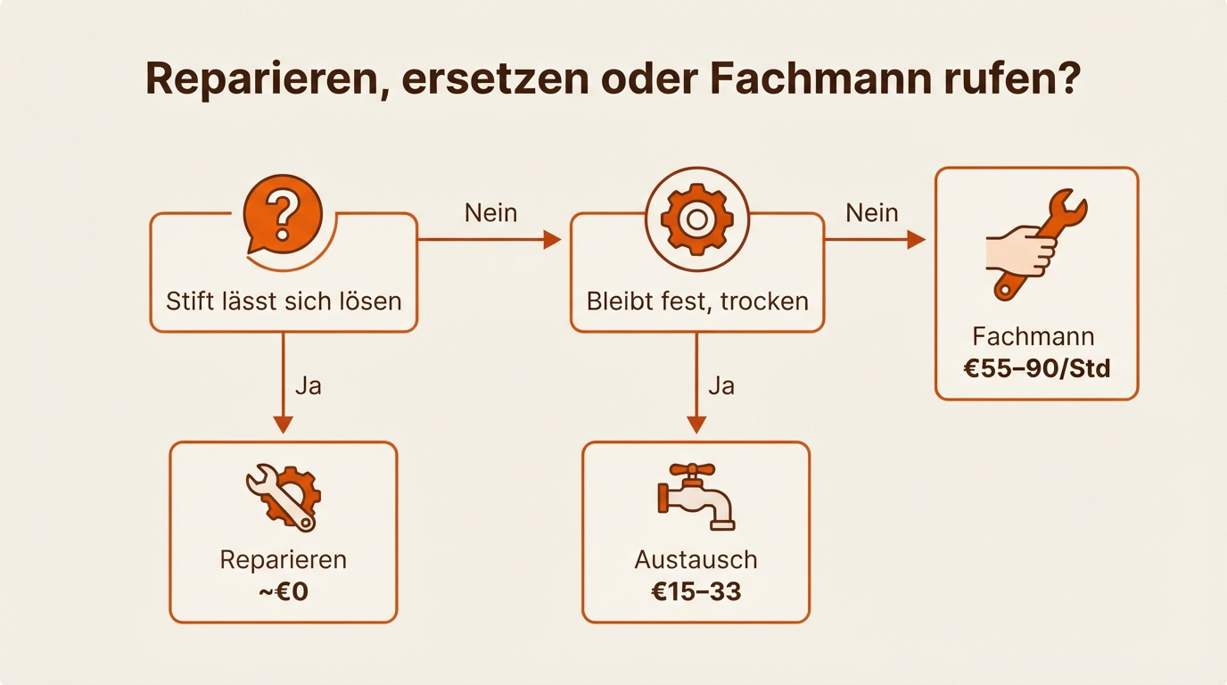 Kostenvergleich Heizkörperthermostat reparieren, tauschen, Fachbetrieb