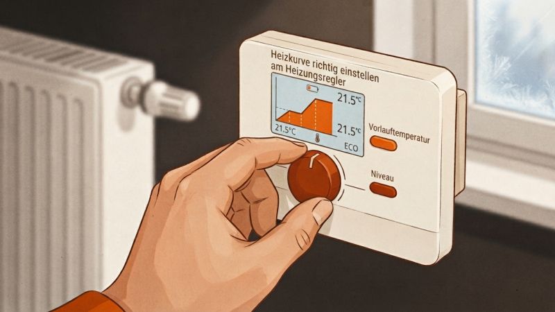 Heizkurve richtig einstellen (2026): Neigung, Niveau & GEG-Pflicht