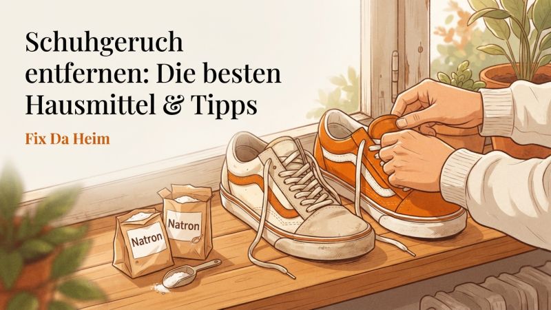 Schuhgeruch entfernen: Die besten Hausmittel & Tipps