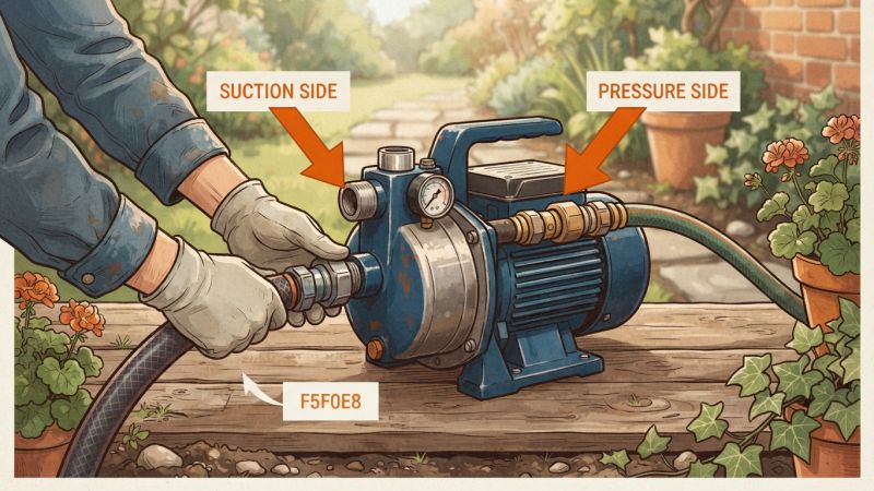 Gartenpumpe saugt nicht an? Ursachen finden & selbst beheben